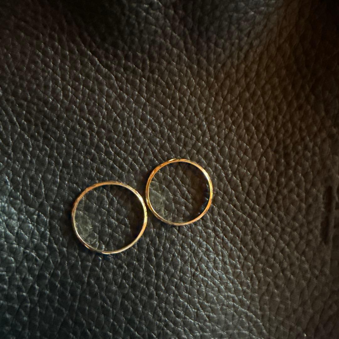 ハワイゴールドリング ペアセット