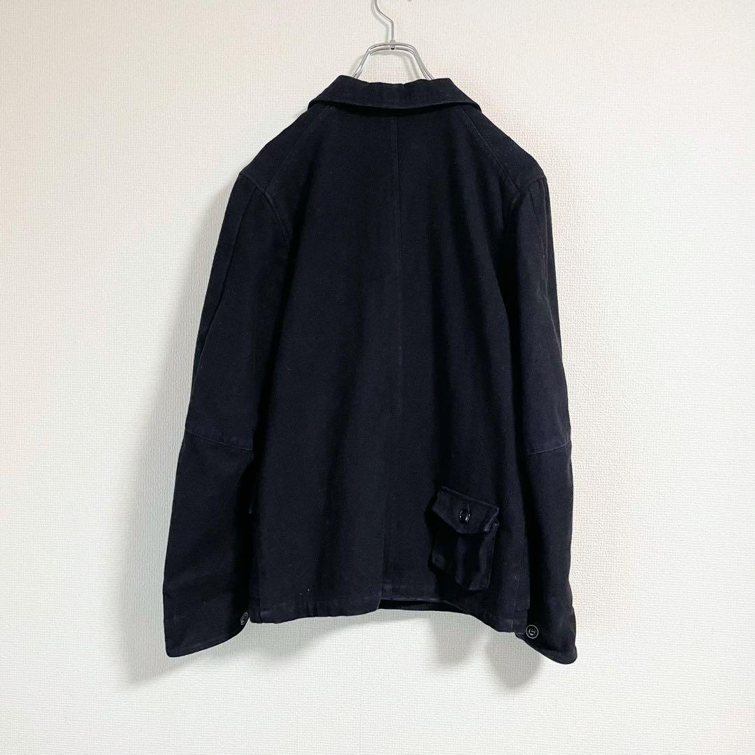 FOB FACTORY ハンティングジャケット　ウール　ネイビー　M