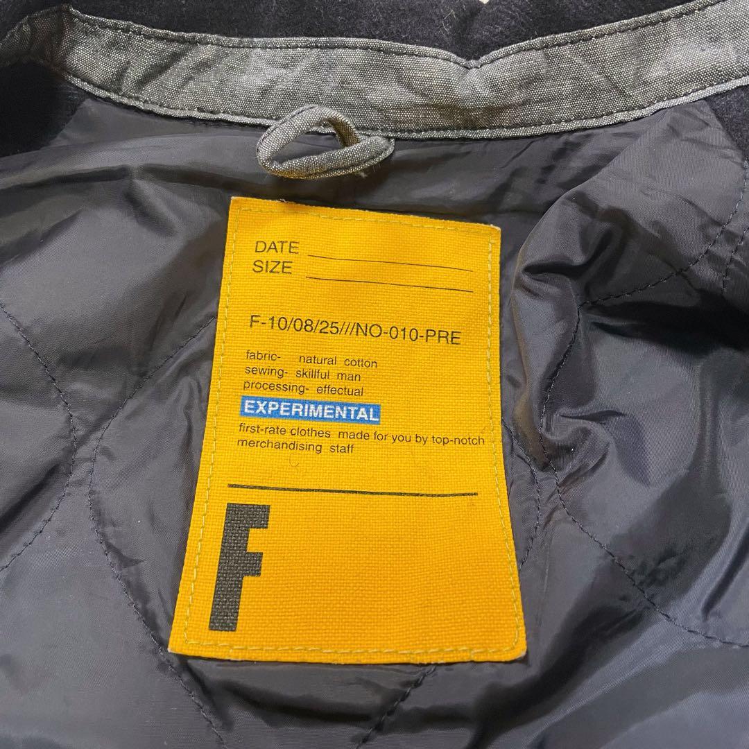 FOB FACTORY ハンティングジャケット　ウール　ネイビー　M