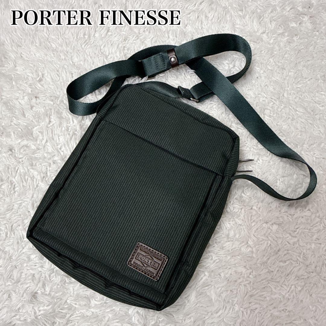 希少✨PORTER FINESSE フィネス ローデングリーン ショルダーバッグ