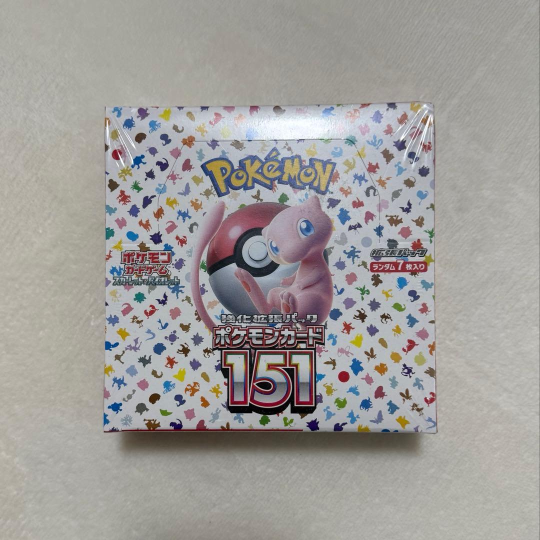 スカーレット＆バイオレット 強化拡張パック ポケモンカード151 BOX