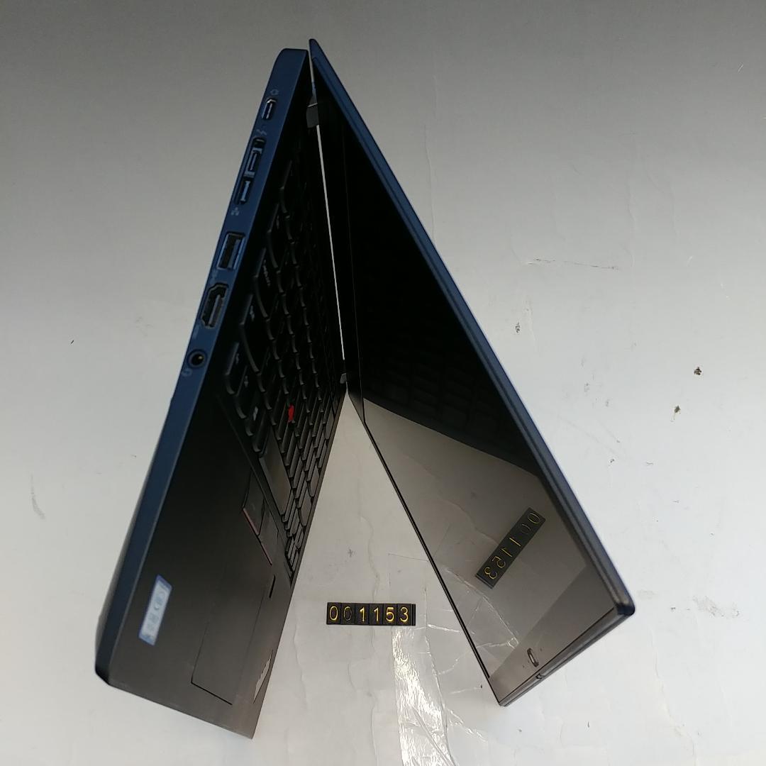 通電可　画面映らず　Lenovo X390 i7 8世代 8GB USキー