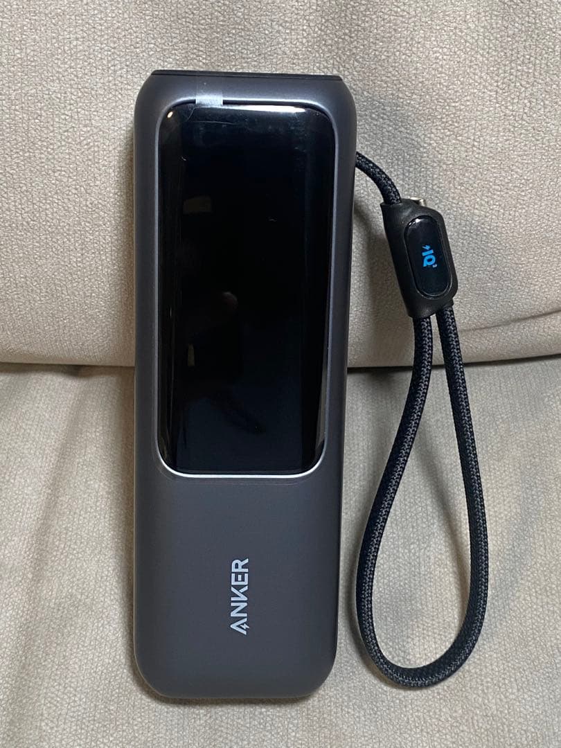 Anker Power Bank 25000mAh, Built-In&巻取り式