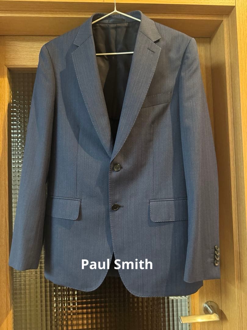 Paul Smith ダークブルー シングルブレスト スーツ　サイズL