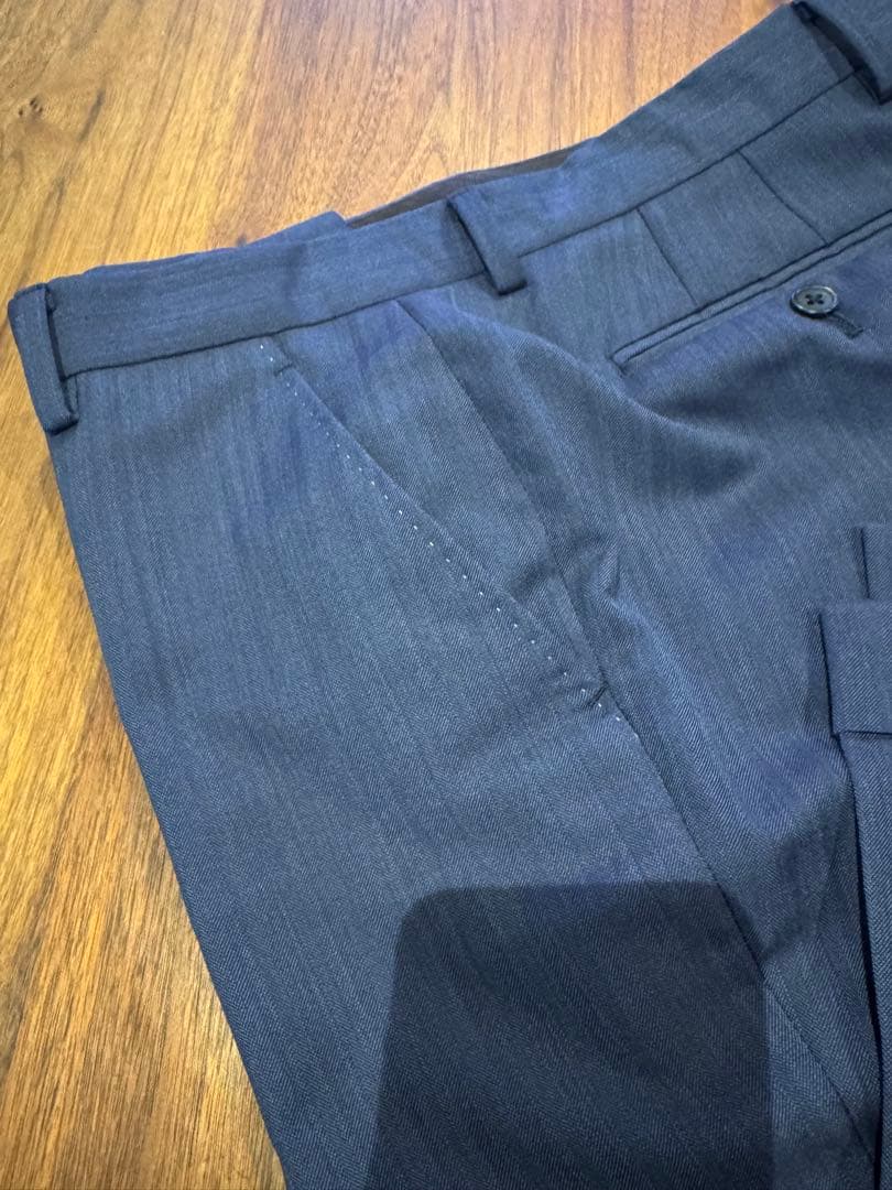 Paul Smith ダークブルー シングルブレスト スーツ　サイズL