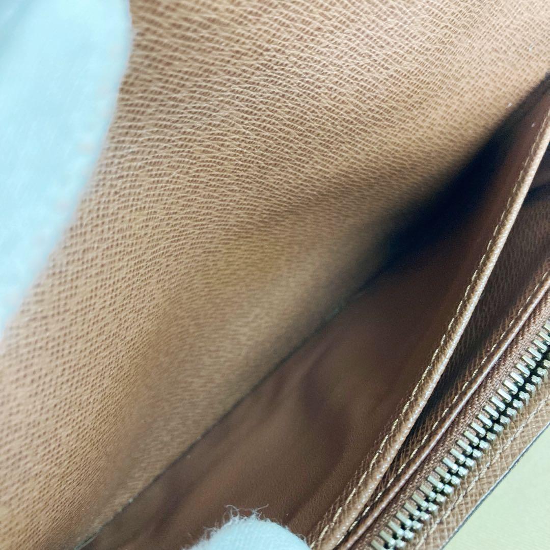 【美品】ルイヴィトン ☆ポルトフォイユサラ モノグラム 長財布 カード入れ10枚