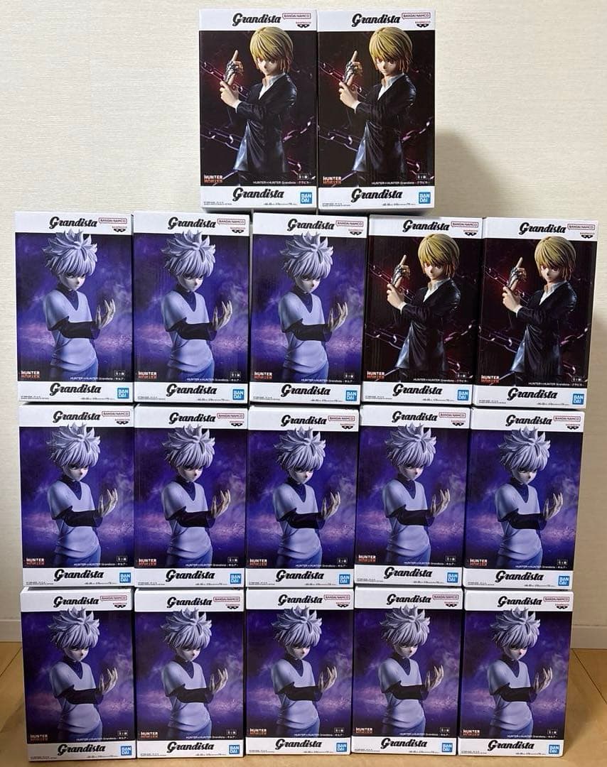 HUNTER×HUNTER Grandista フィギュア　17点