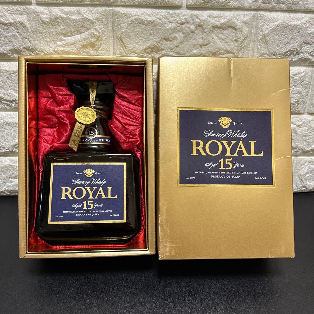 【未開栓】サントリー ウイスキー 15年 ブルーラベル 700ml