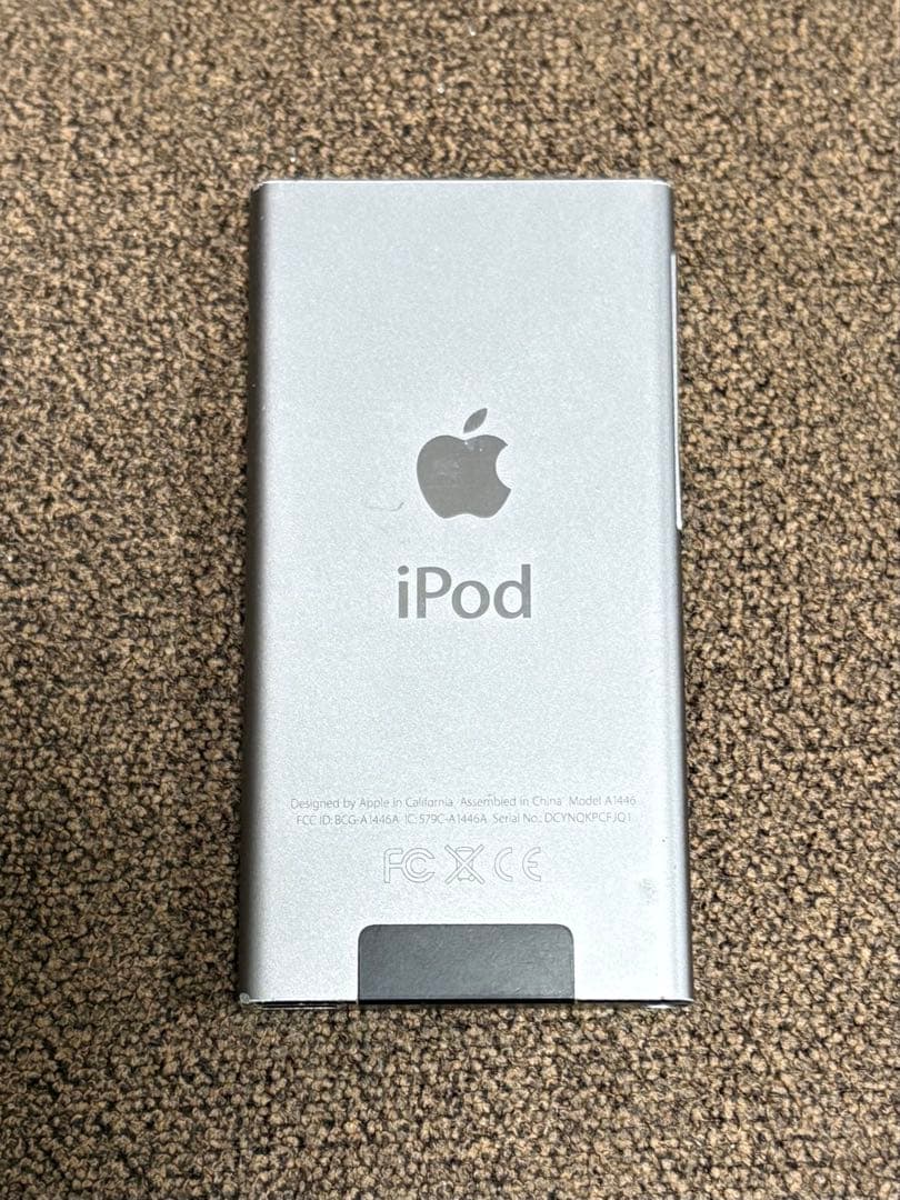 iPod nano 第７世代 スペースグレイ 16GB 動作確認済