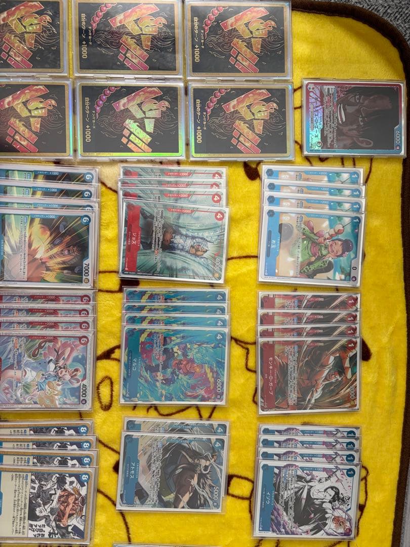 赤青エースフルパラレルデッキパーツ　金ドン10枚