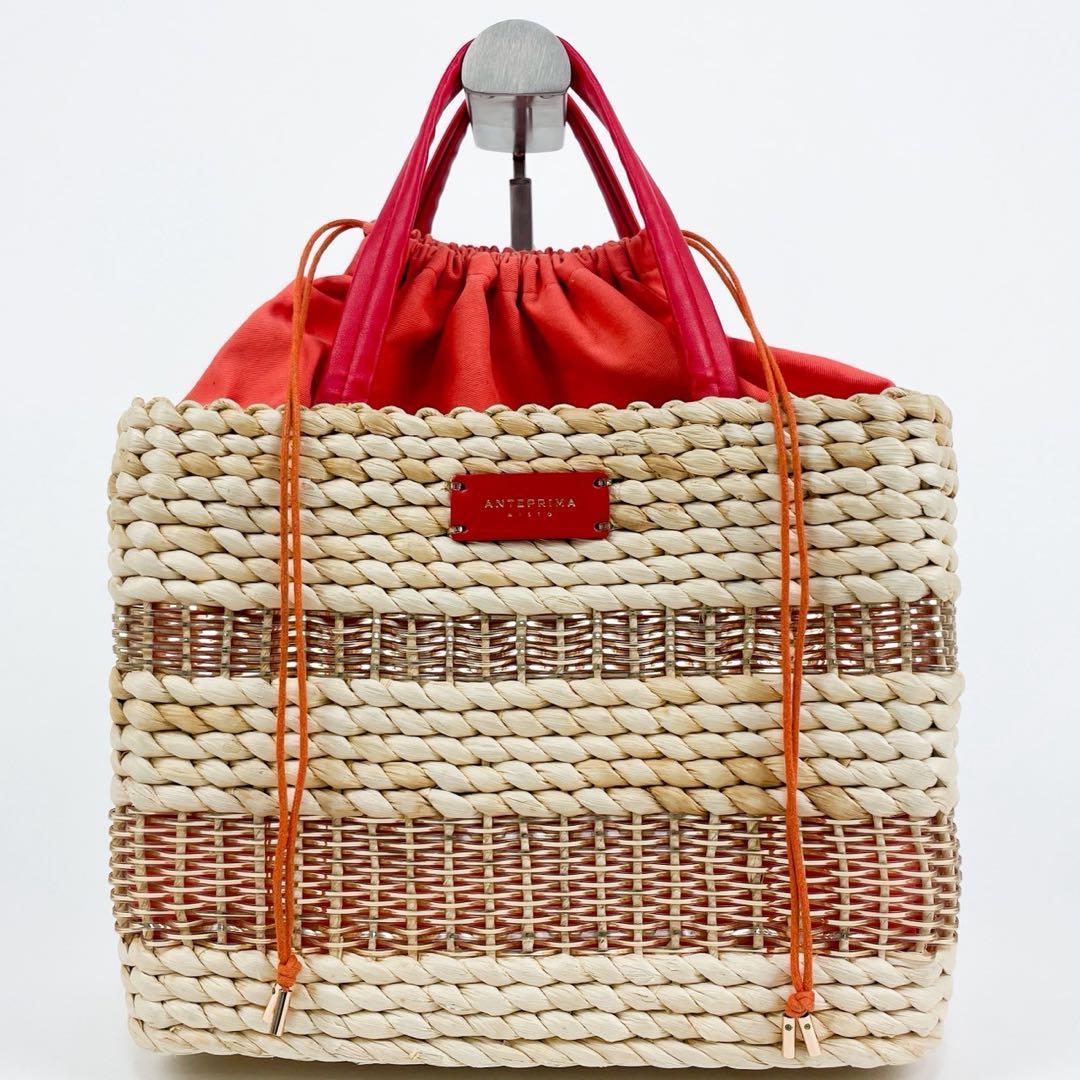 ✨極美品✨アンテプリマ チェストワイヤー ストロー かごバッグ MISTO　春夏