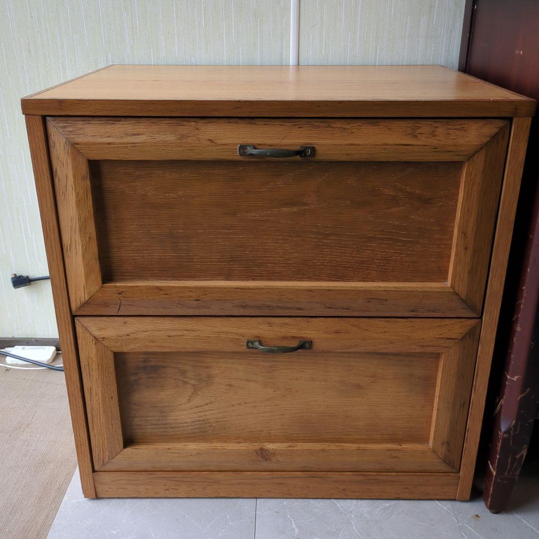 アンティーク米軍放出品　木製キャビネット　　たのメル便送料5000円込み価格