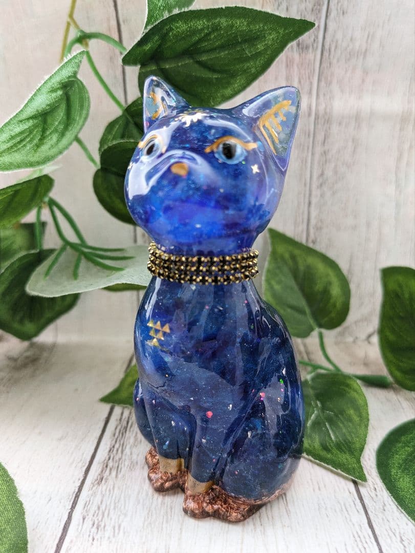 【やま】スーパーセブンのねこちゃん形オルゴナイト☆他８点