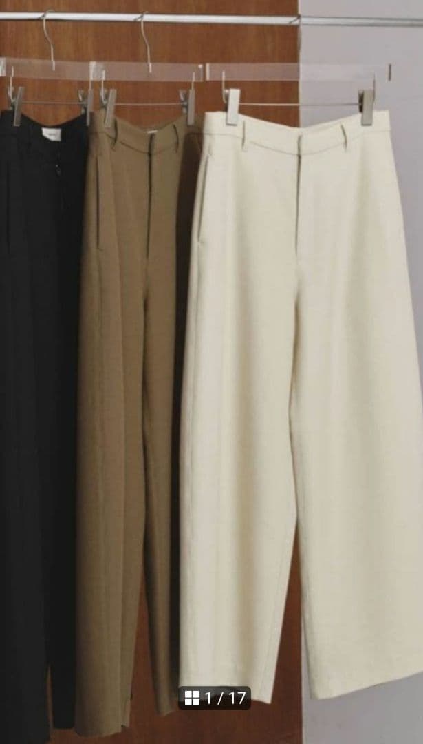 パンツ TODAYFUL Wide Cocoon Trousers 36