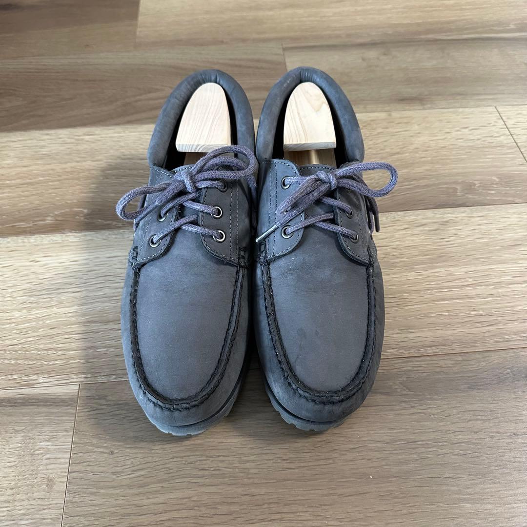 美品‼️Timberland 3eye デッキシューズ 27cm グレー