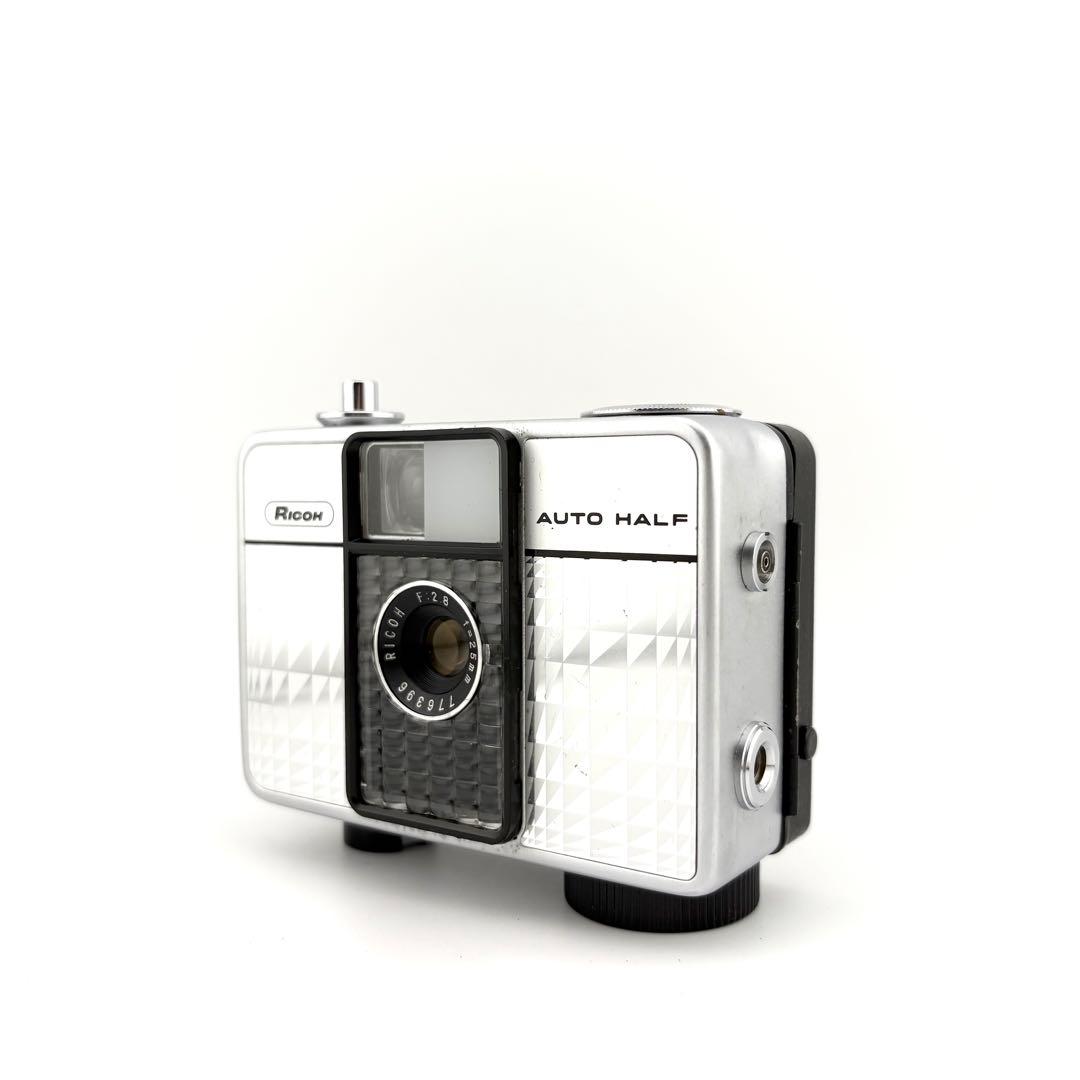 【完動品】 RICOH Auto half E フィルムカメラ 動作確認済