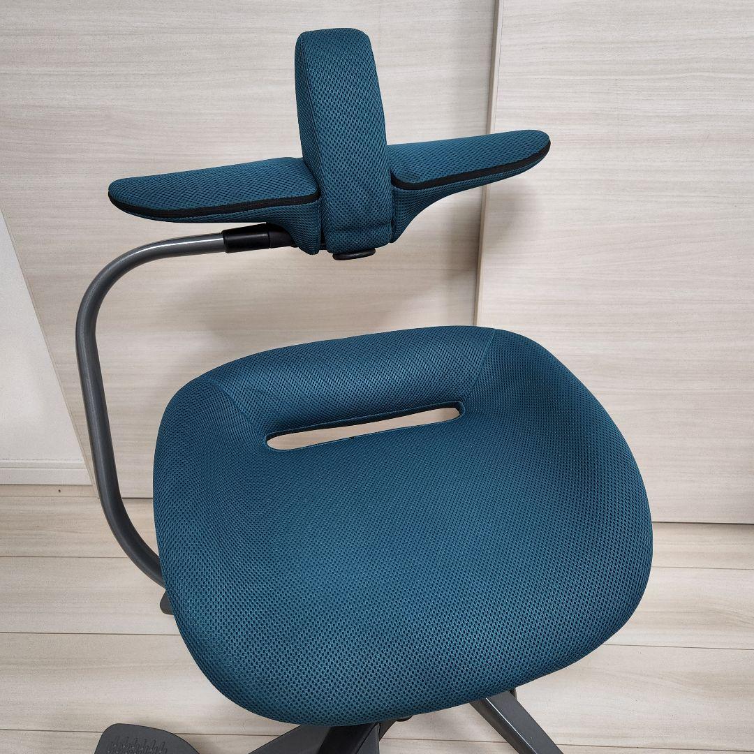 iPole5 ウリドゥルチェア ブルー　姿勢矯正