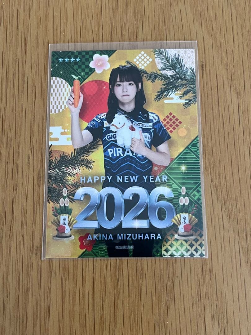 Mリーグ トレカ 瑞原明奈