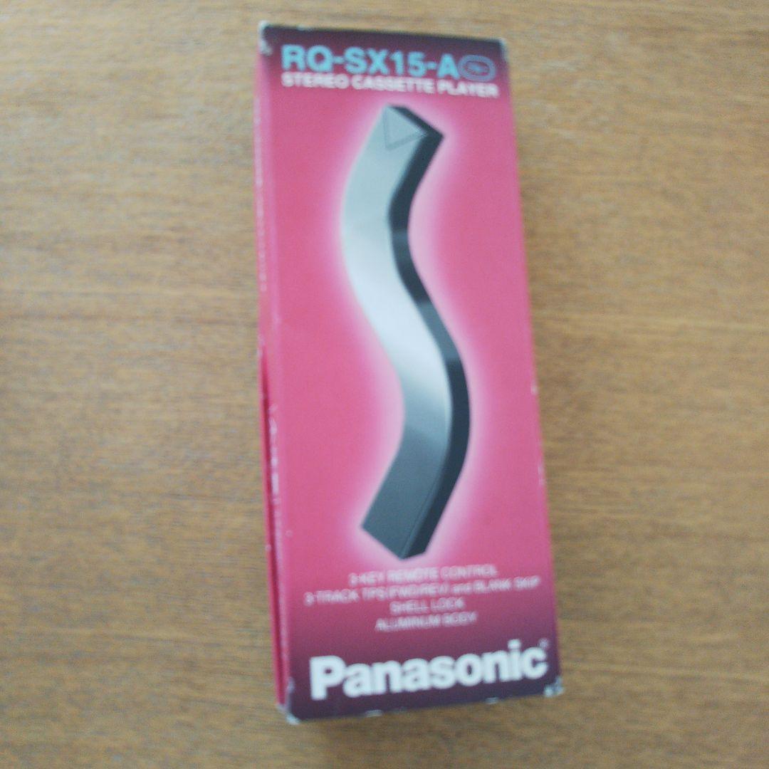 パナソニック ステレオカセット プレーヤー RQ-SX15-A