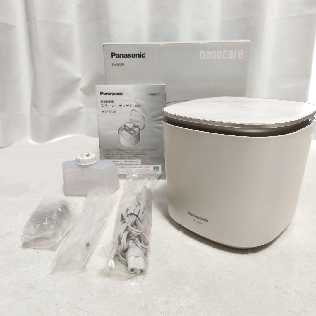 1度のみ使用　Panasonic スチーマー　ナノケア　EH-SA0B-N