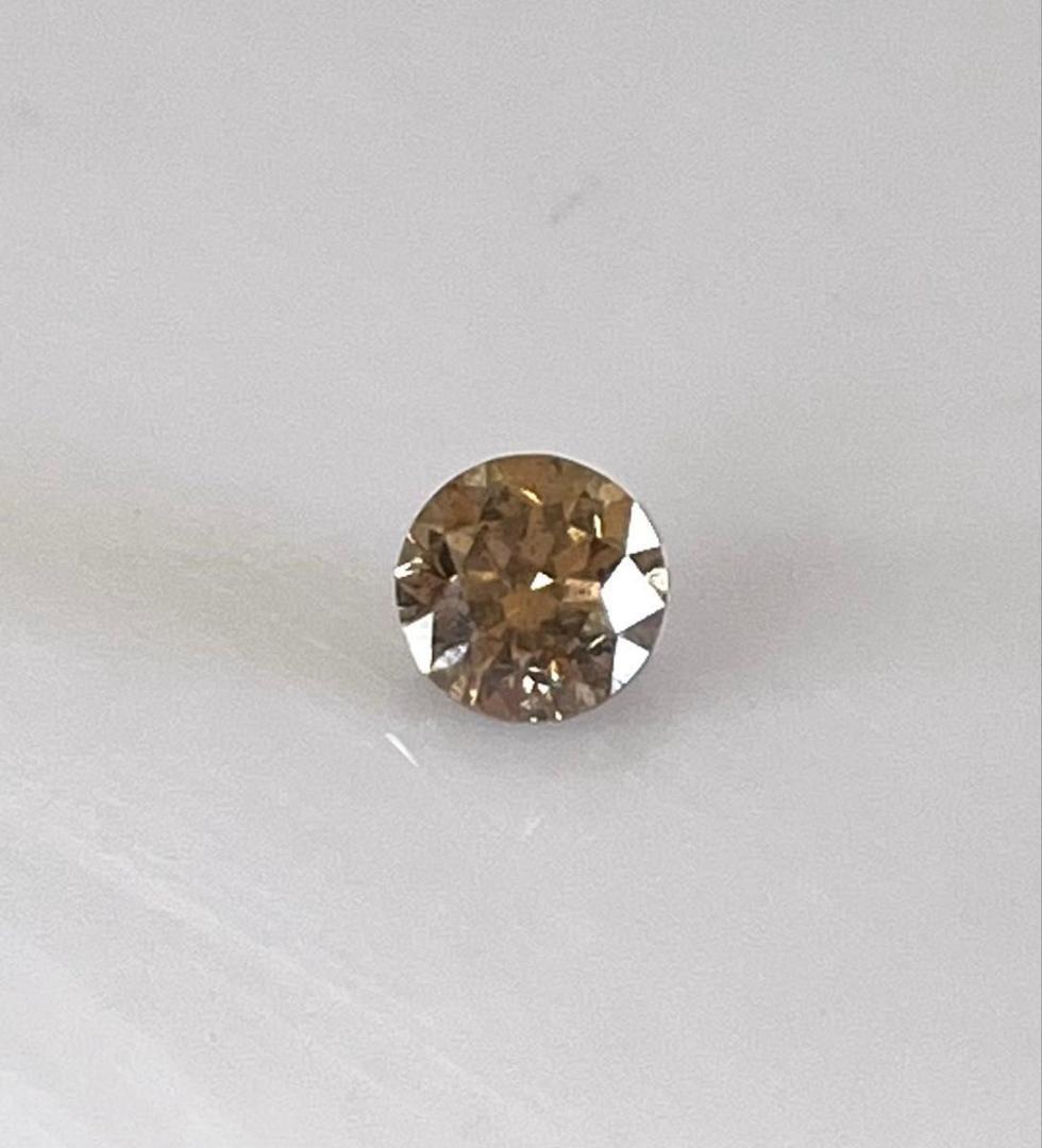 びじゅ　K18天然ダイヤモンドトップのみ0.8ct 鑑別カード付き