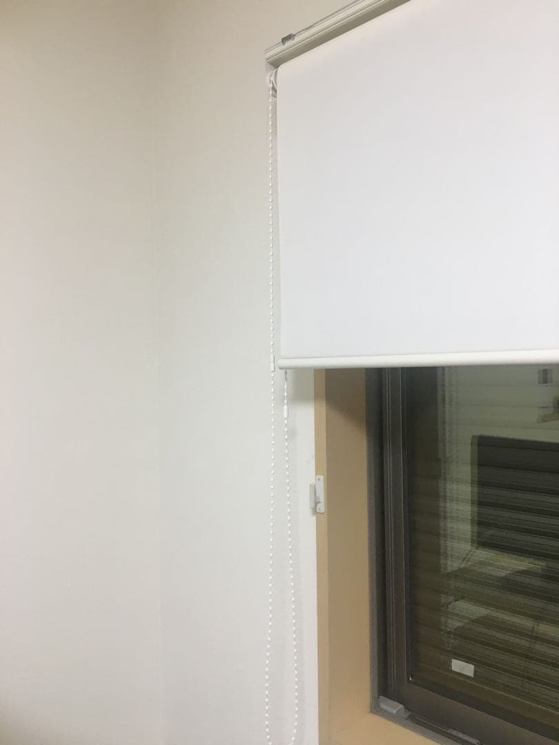 カーテンレール取付け　日本製 タチカワ 立川 ロールスクリーン ホワイト 白