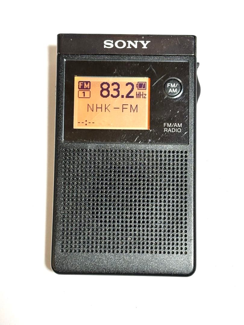 SONY FM/AMラジオ SRF-R356 動作品①