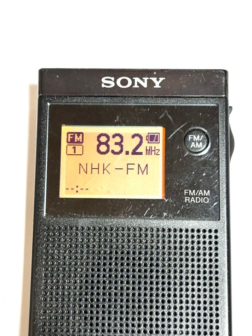 SONY FM/AMラジオ SRF-R356 動作品①