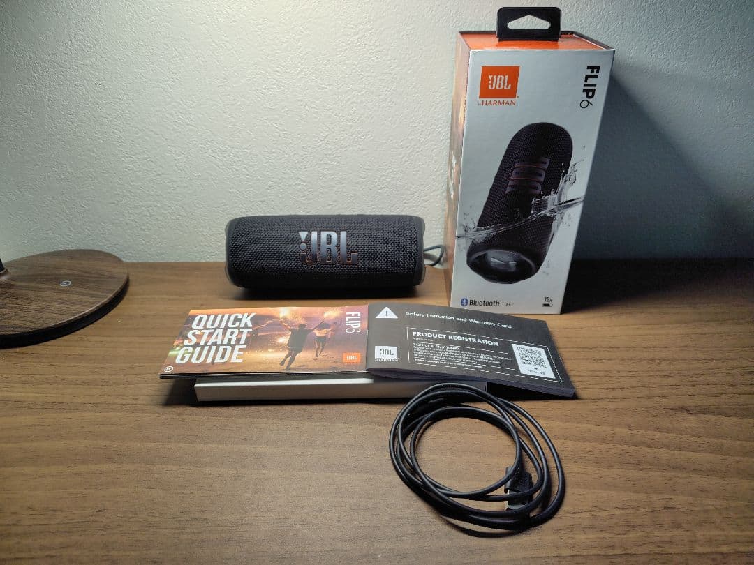 [花子]JBL Flip 6 ワイヤレススピーカー ブラック