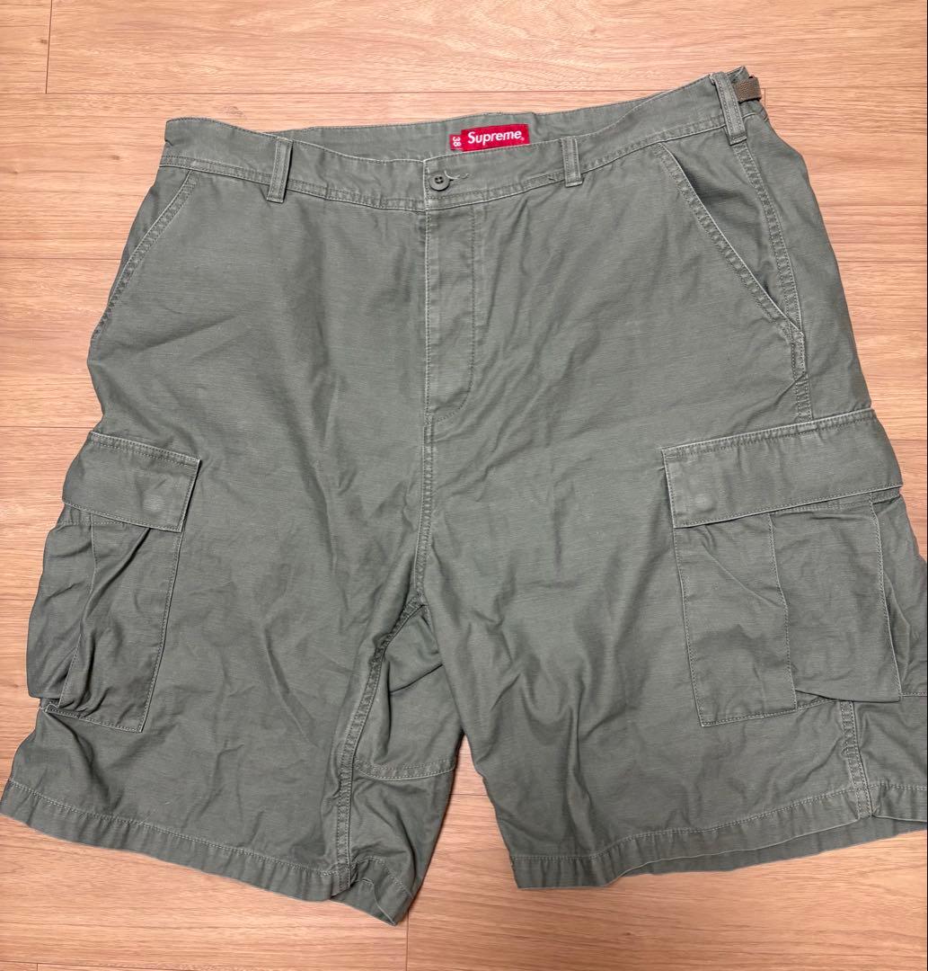 Supreme W38 カーゴ パンツ box logo cargo short