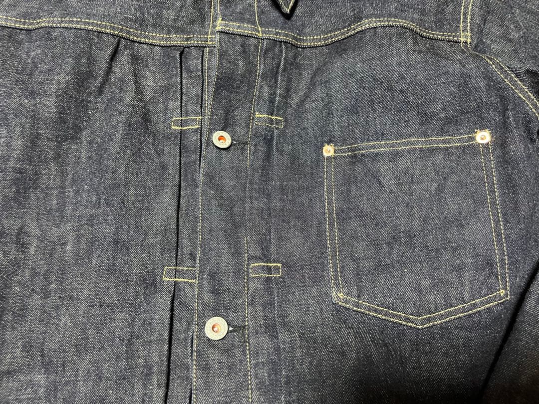 ク*ロ様 未使用品！13.5oz デニムジャケット 大戦モデル WW2