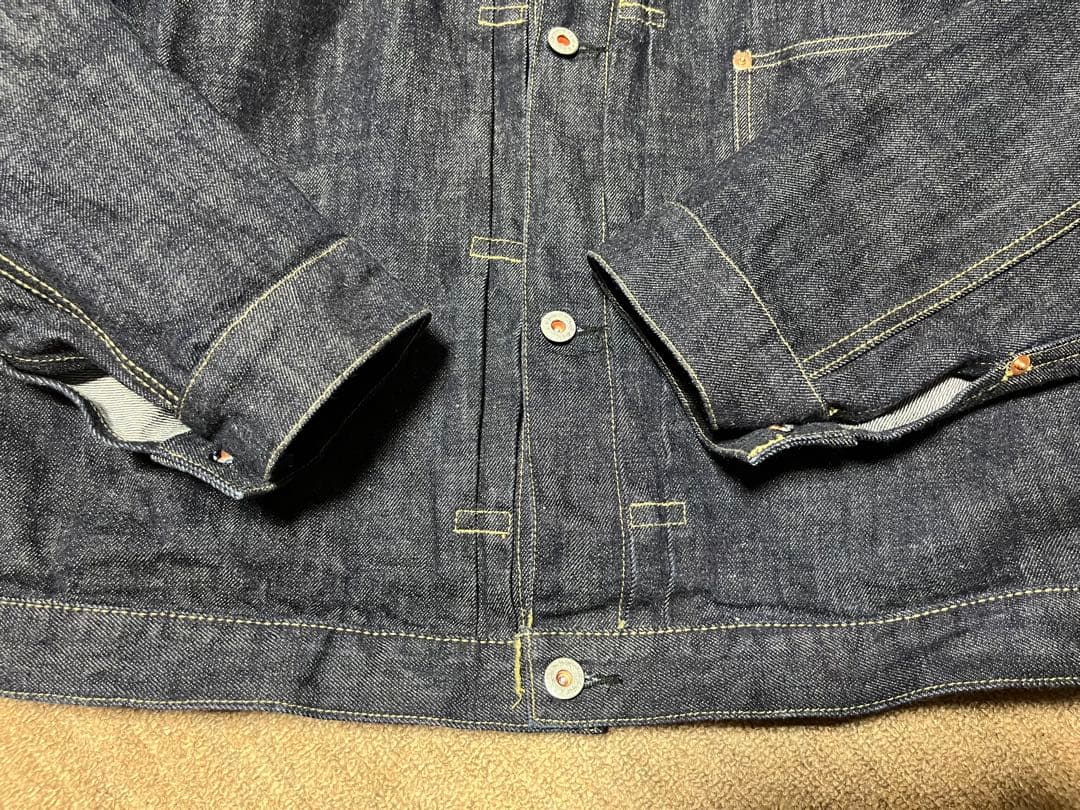 ク*ロ様 未使用品！13.5oz デニムジャケット 大戦モデル WW2