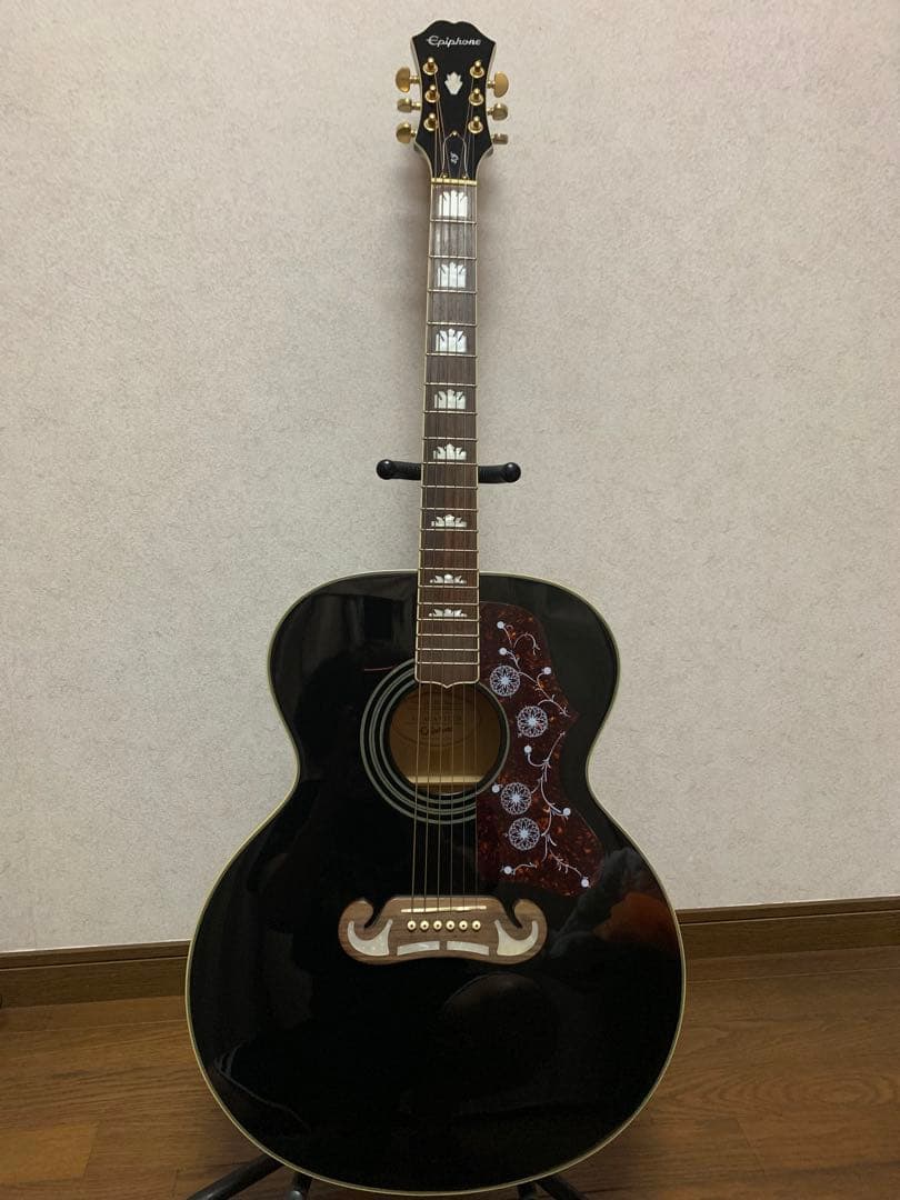 Epiphone EJ-200/BK アコースティックギター