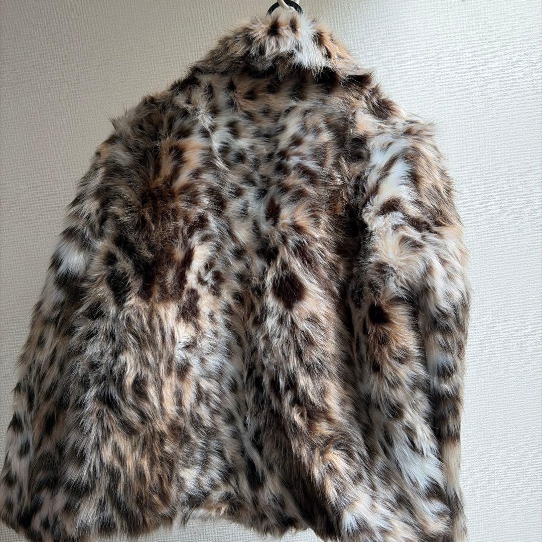 エリザベス　ZARA ヒョウ柄 ファーコート　未使用