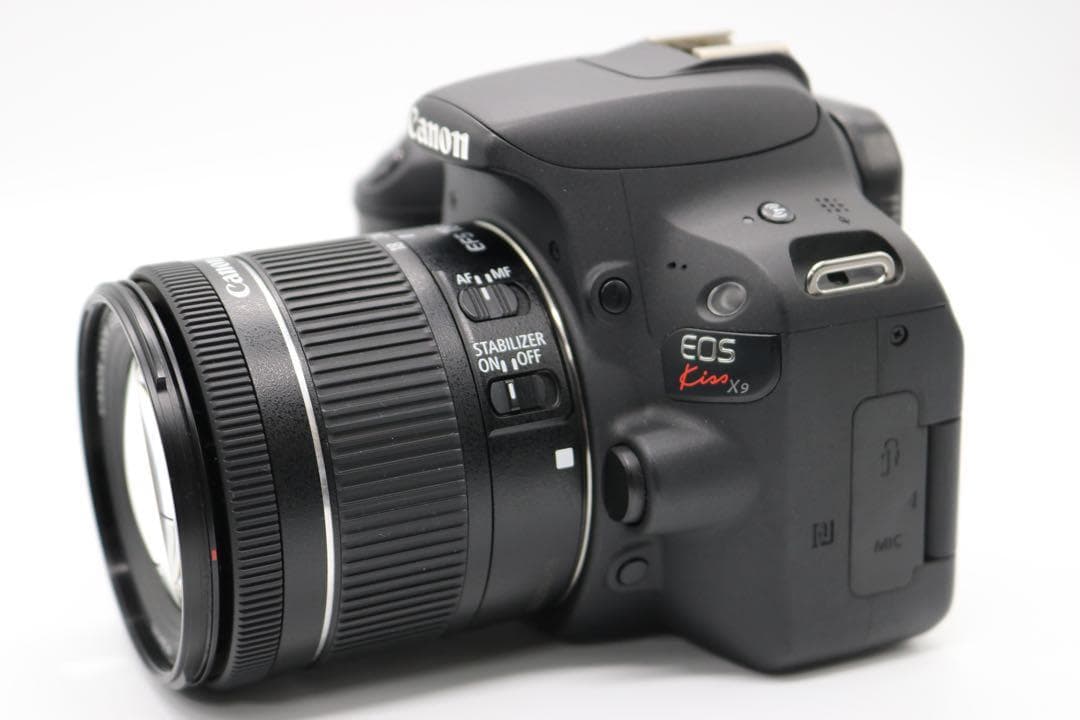 超美品 【Canon EOS Kiss X9 ダブルレンズ】 Wi-Fi搭載