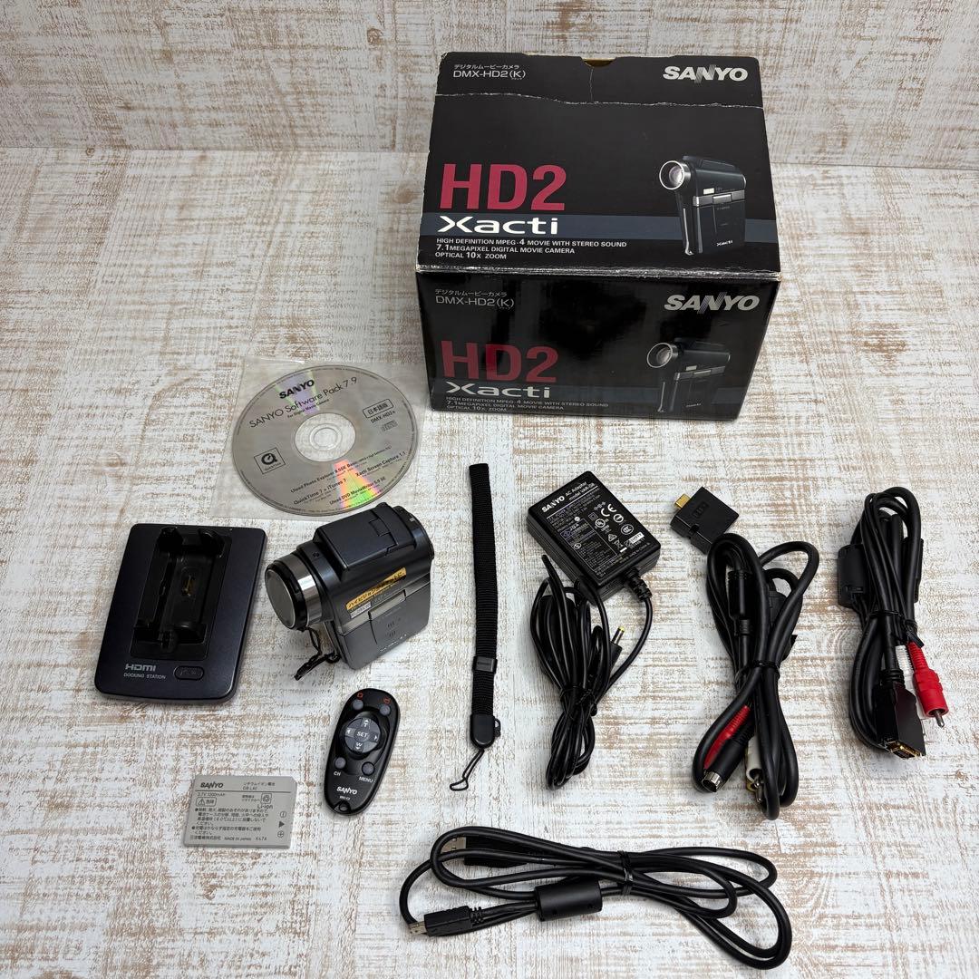 【美品】 SANYO Xacti DMX-HD2 付属品多数 ザクティ