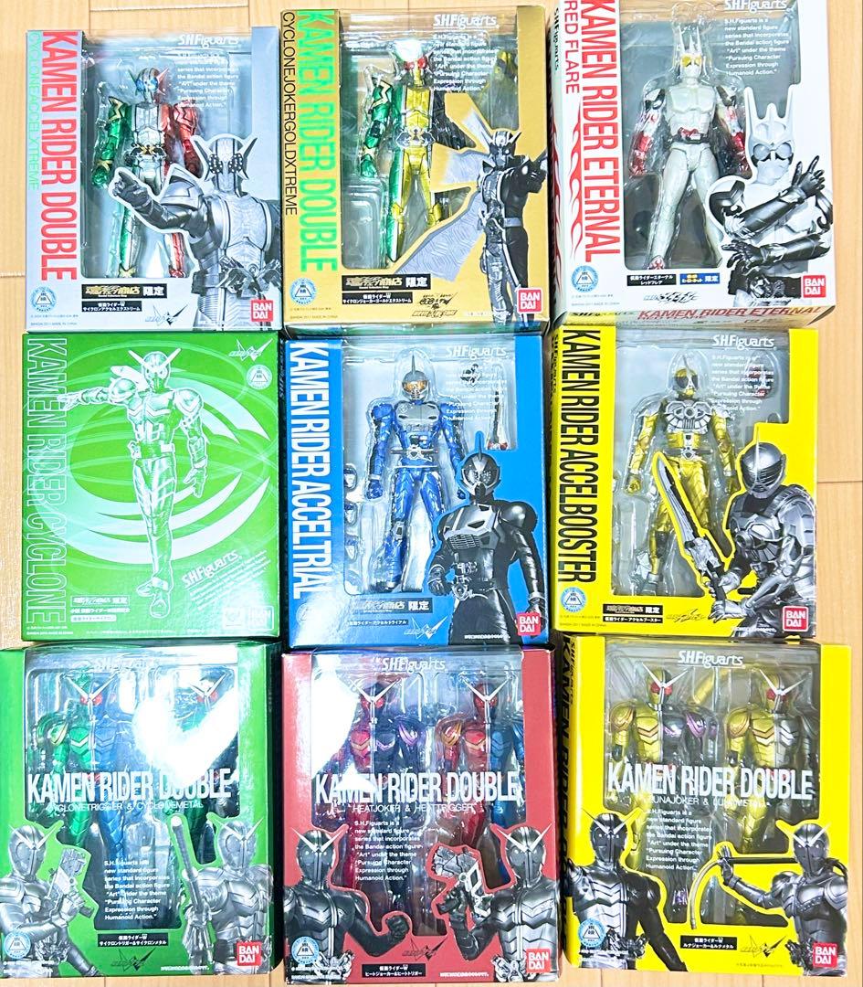 S.H.フィギュアーツ 仮面ライダーW 9体セット
