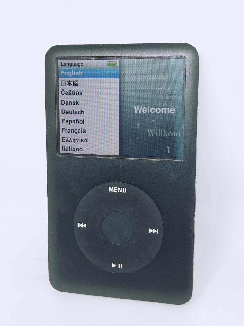 動作品 iPod A1238 Classic 80GB シルバー