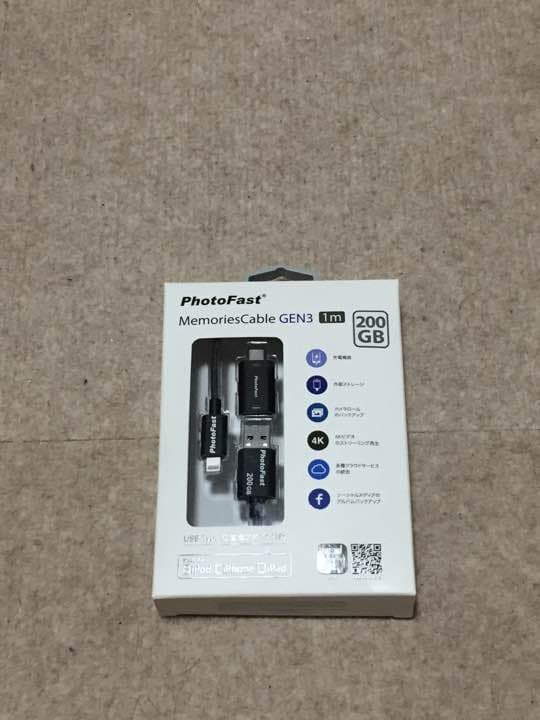 スマホアクセサリー photoFast MemoriesCable GEN3 1m