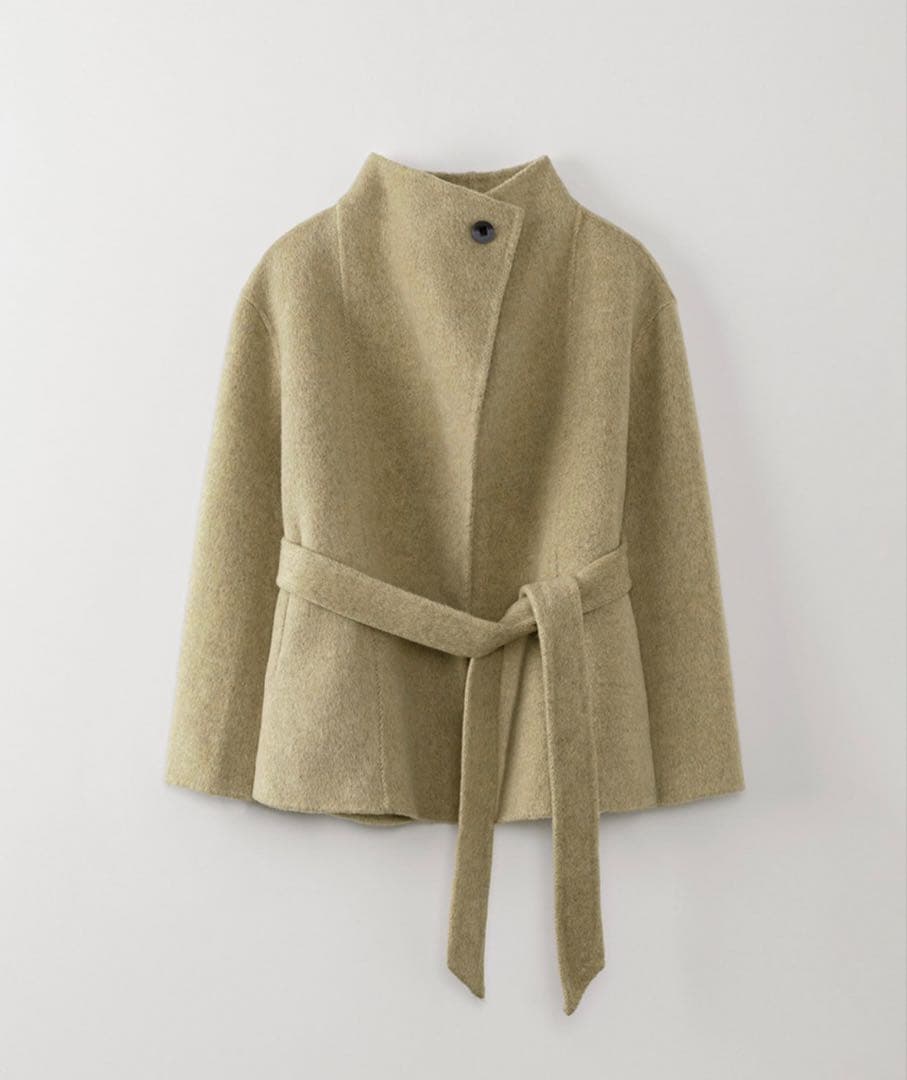 ジャケット・アウター OHOTORO Ecru Half Coat