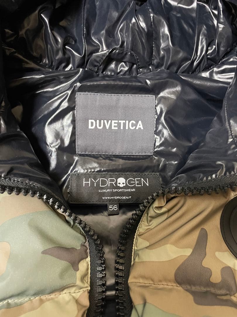 ど*ん様 国内正規　美品DUVETICAハイドロゲン　ダウンベスト希少サイズ56