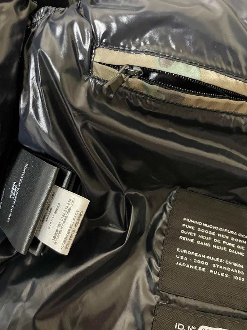 ど*ん様 国内正規　美品DUVETICAハイドロゲン　ダウンベスト希少サイズ56