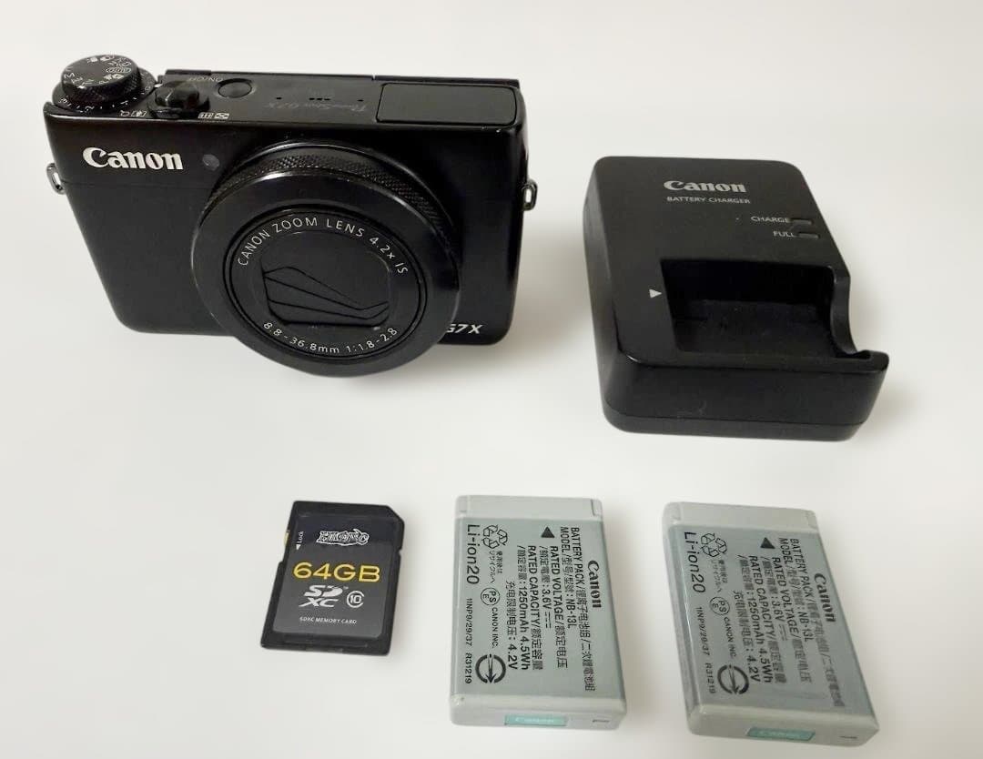 Canon G7X コンパクトデジタルカメラ　ブラック