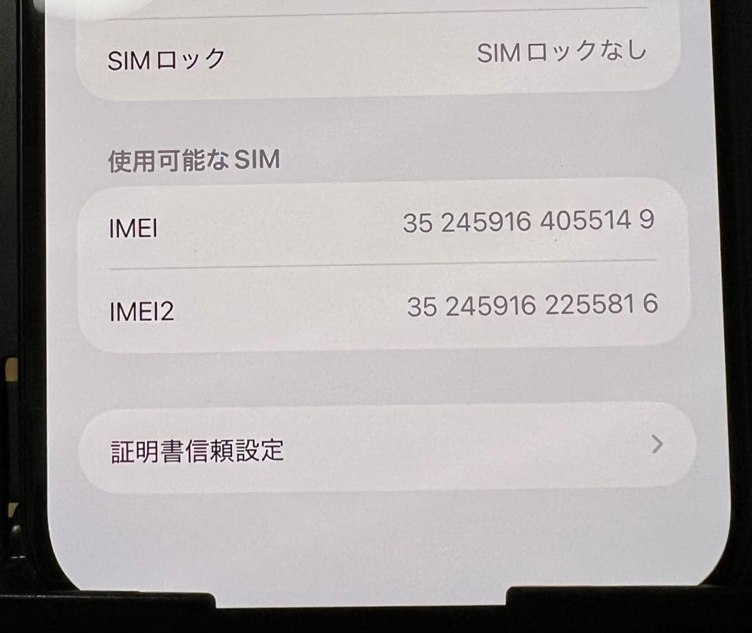 iPhone15plus 256GB ブラック