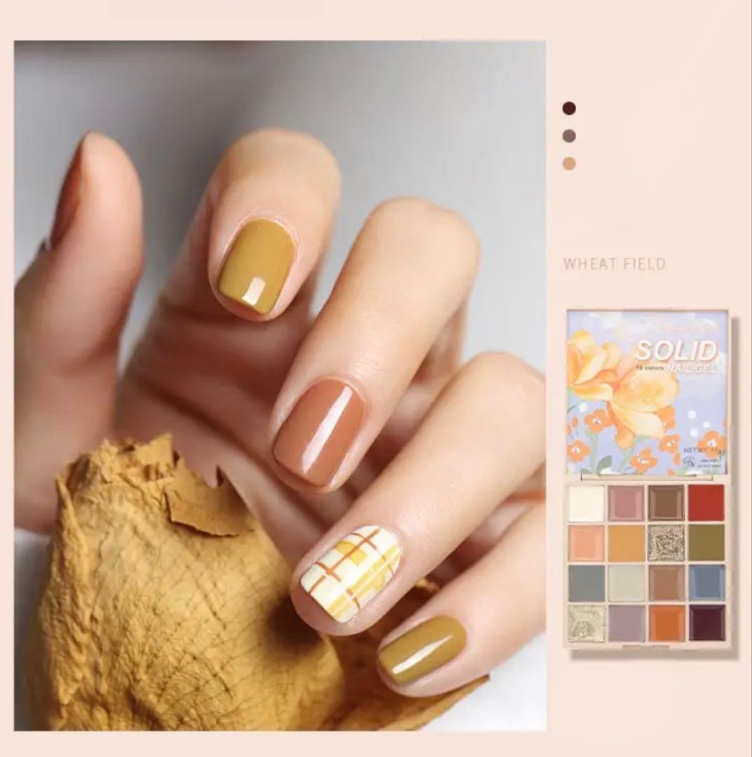 ジェルネイル・ネイルシール m_quiltnail