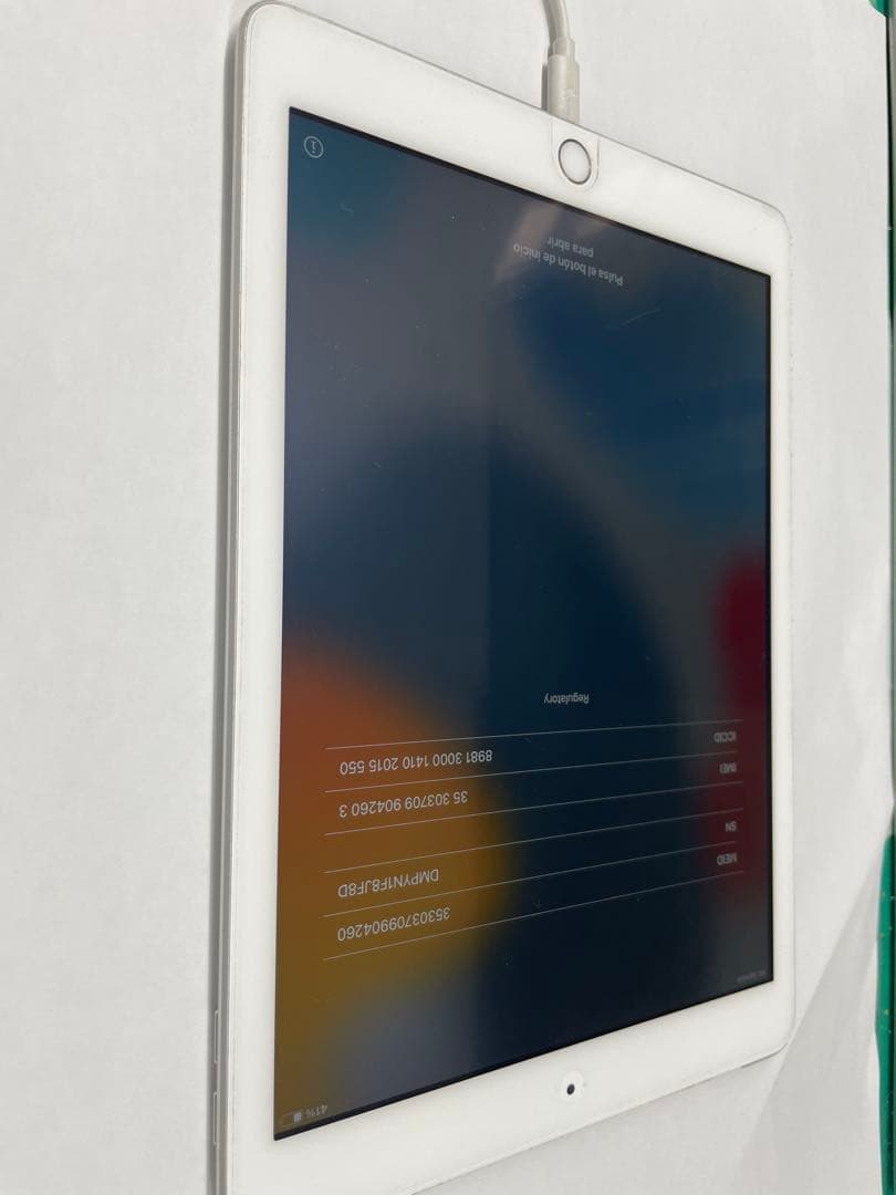 Apple iPad シルバー 本体　第6世代　Wi-Fiセルラー32GB