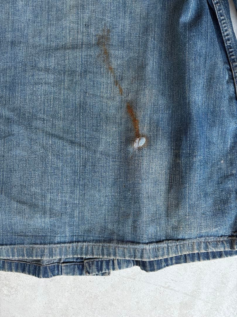 40s US ARMY デニムカバーオール　M-41 月桂樹ボタン