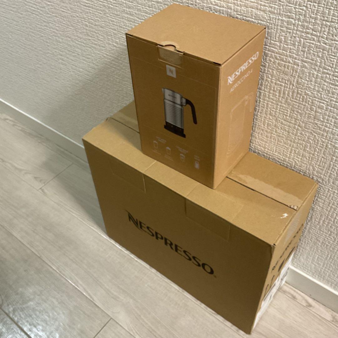 【引取可能】ネスプレッソ エッセンサミニ & エアロチーノ4