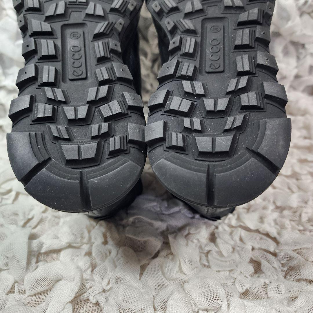 ほととぎす美品 エコー ゴアテックス サイドゴア チェルシー ブーツ