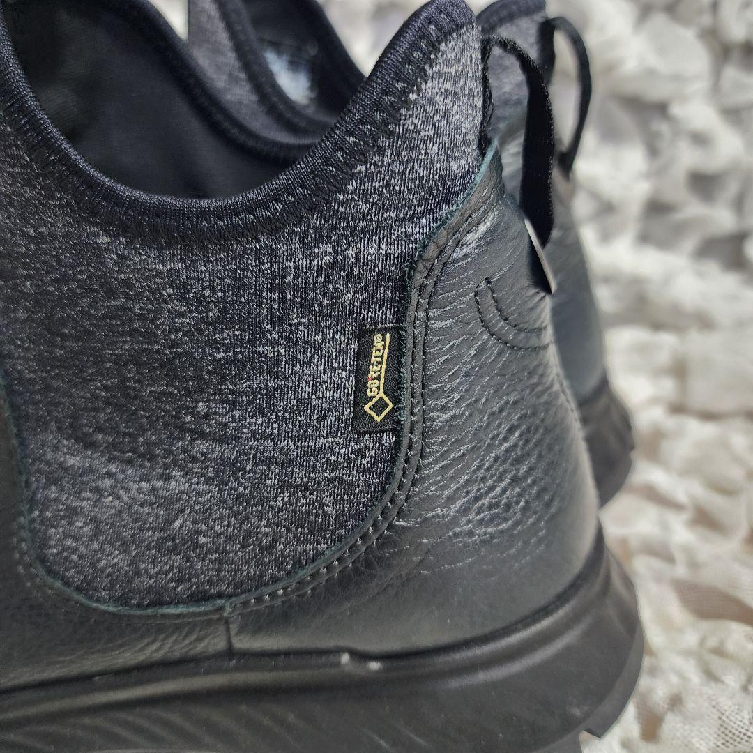 ほととぎす美品 エコー ゴアテックス サイドゴア チェルシー ブーツ